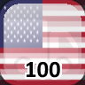 Icon for Complete 100 Towns in United States of America