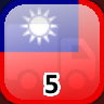 Icon for Complete 5 Towns in Taiwan