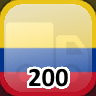 Icon for Complete 200 Towns in Colombia