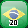 Icon for Complete 20 Towns in Brazil
