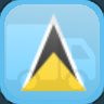 Icon for Complete all the towns in Saint Lucia