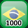 Icon for Complete 1,000 Towns in Brazil