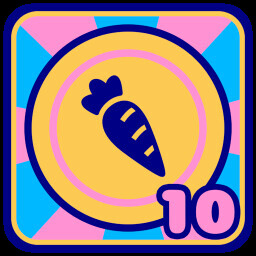 Get 10 Carrot Coins
