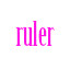 ruler