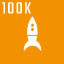 Icon for 100,000 points