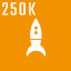 Icon for 250,000 points