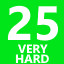 Icon for Very Hard 25