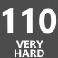 Icon for Very Hard 110