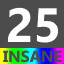 Icon for Insane 25