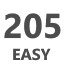 Icon for Easy 205