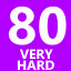 Icon for Very Hard 80