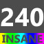 Icon for Insane 240