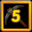 Icon for Miner's Guild Level 5