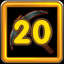 Icon for Miner's Guild Level 20
