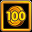 Icon for Collect 100 Coins