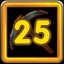 Icon for Miner's Guild Level 25