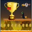'Lava World Completed' achievement icon