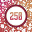 Icon for Splatter 250 times