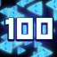 '100 Blue Triangles' achievement icon