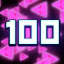 '100 Purple Triangles' achievement icon