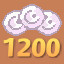 1200 coins