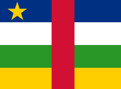 National flag of Central African Republic