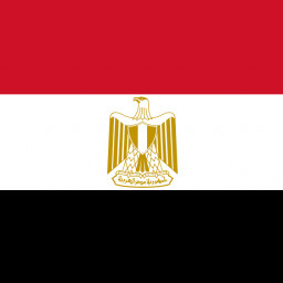 National flag of Egypt 