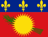 National flag of Guadeloupe