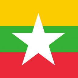 National flag of  Myanmar