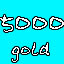 5000gold coins