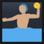 Man Playing Water Polo - Medium Skin Tone