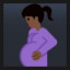 Pregnant Woman - Dark Skin Tone