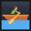 Person Rowing Boat - Medium Skin Tone