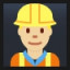 Construction Worker - Medium-Light Skin Tone