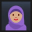 Person With Headscarf - Medium Skin Tone