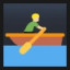 Person Rowing Boat - Medium-Light Skin Tone