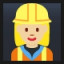 Woman Construction Worker - Medium-Light Skin Tone