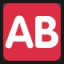 Ab Button (blood Type)