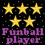 Funball player 5 stars