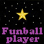 Funball player 1 star