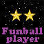 Funball player 2 stars