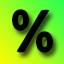 %