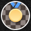 Icon for Gold Medal (Checkers)