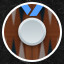 Icon for Silver Medal (Backgammon)