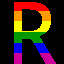 R Rainbow