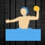 Person Playing Water Polo - Medium-Light Skin Tone