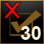 Finish 30 levels on "no checkpoint" mode.