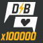 Icon for Achieve 100,000 fame