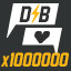 Icon for Achieve 1,000,000 fame
