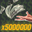 Icon for Earn 5,000,000 dollars